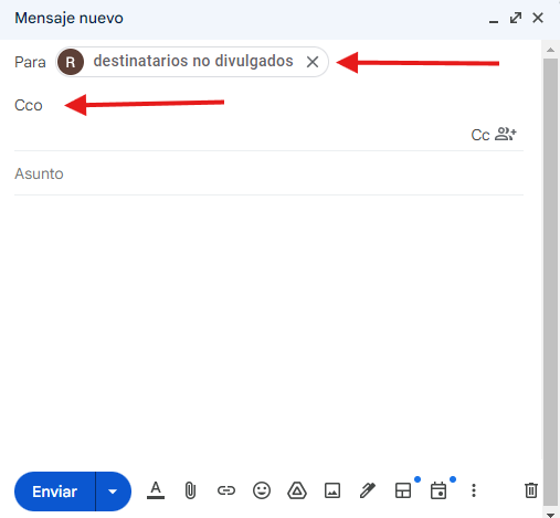 ocultar destinatarios en gmail ocultar destinatarios en gmail