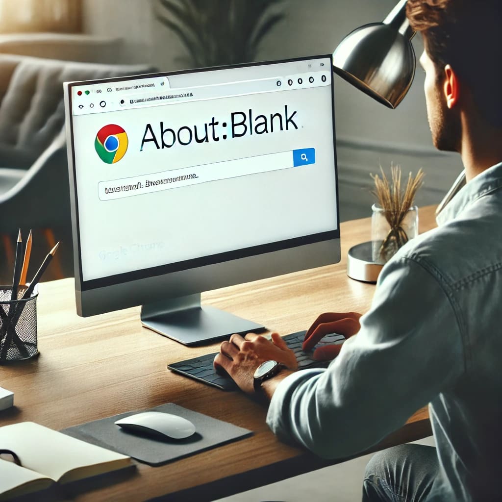 qué es about blank qué es about blank