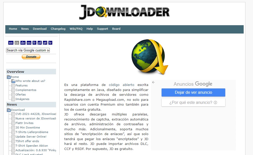 JDownloader