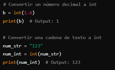 ¿Qué es un int en Python y para qué debemos usarlo? 1 int en Python
