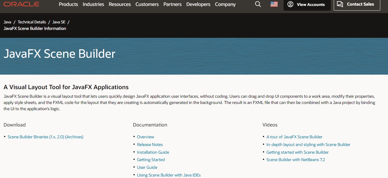 qué es JavaFX Scene Builder qué es JavaFX Scene Builder