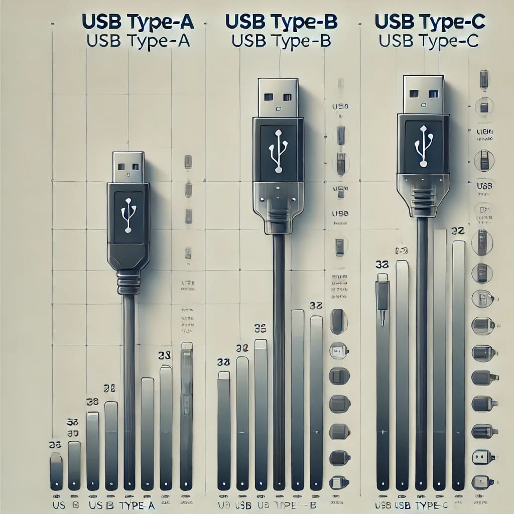 tipos de USB tipos de USB