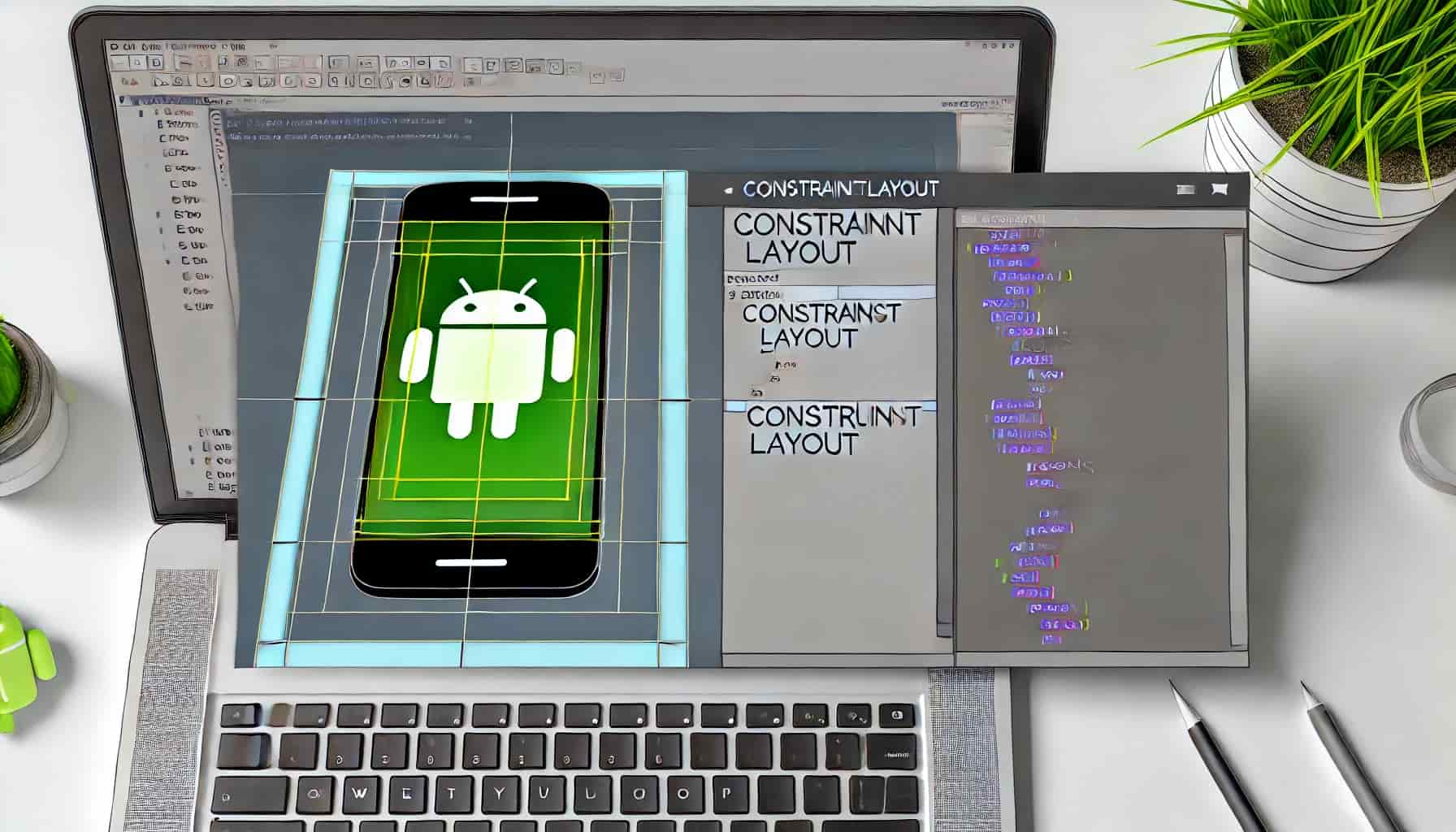 Uso de ConstraintLayout Uso de ConstraintLayout