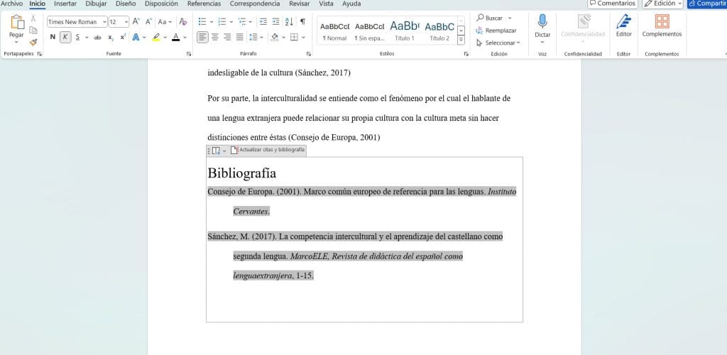 ¿Cómo poner referencias en Word? Guía paso a paso para citas y bibliografía 5 ¿Cómo poner referencias en Word? Guía paso a paso para citas y bibliografía