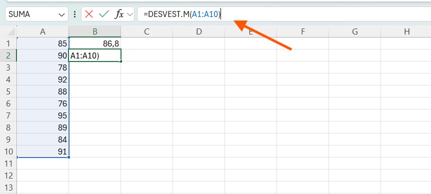 ¿Cómo calcular el coeficiente de variación en Excel? Aprende a analizar datos como un experto 4 ¿Cómo calcular el coeficiente de variación en Excel? Aprende a analizar datos como un experto