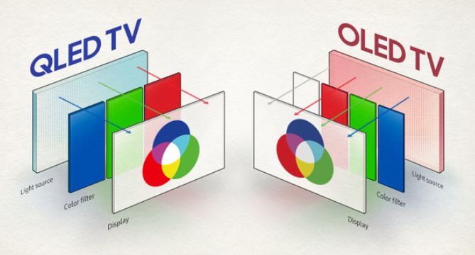 QLED vs OLED: ¿cuál es la mejor tecnología? 1 QLED vs OLED