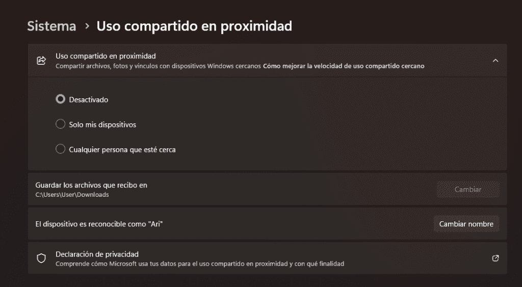 ¿Cómo compartir archivos por WiFi sin complicaciones? 1 Métodos para compartir archivos por WiFi: uso compartido en proximidad