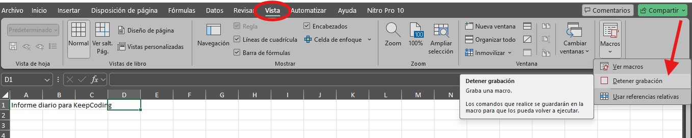 macros en Excel