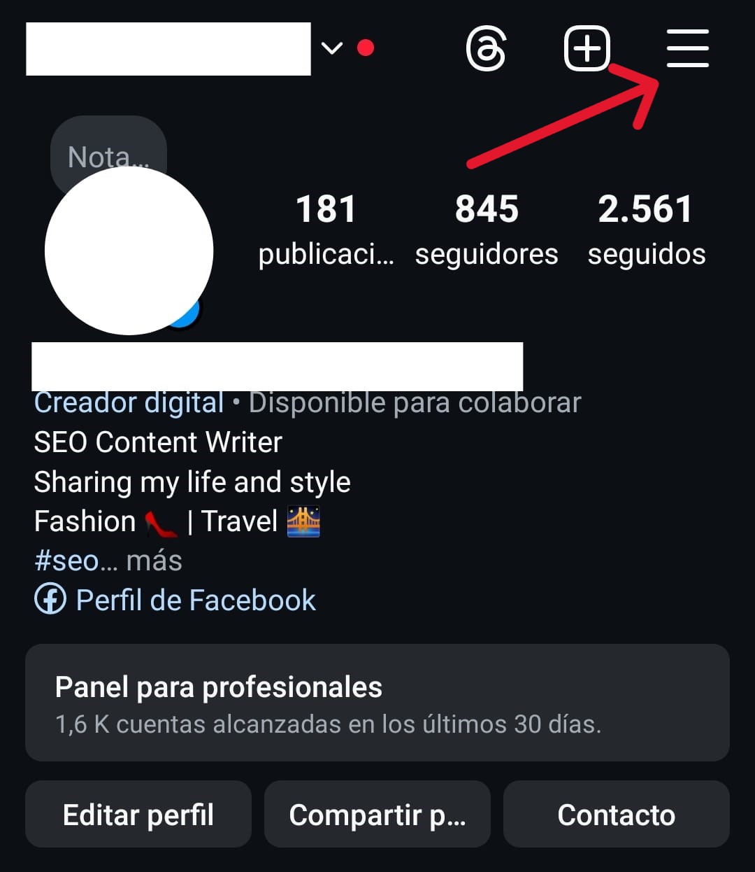 modo silencioso en Instagram menú modo silencioso en instagram