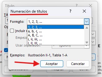 poner pie de foto en Word