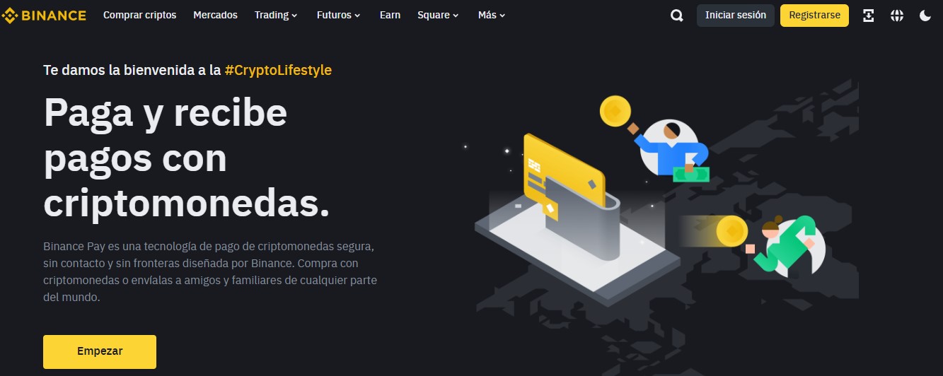 retirar dinero de Binance
