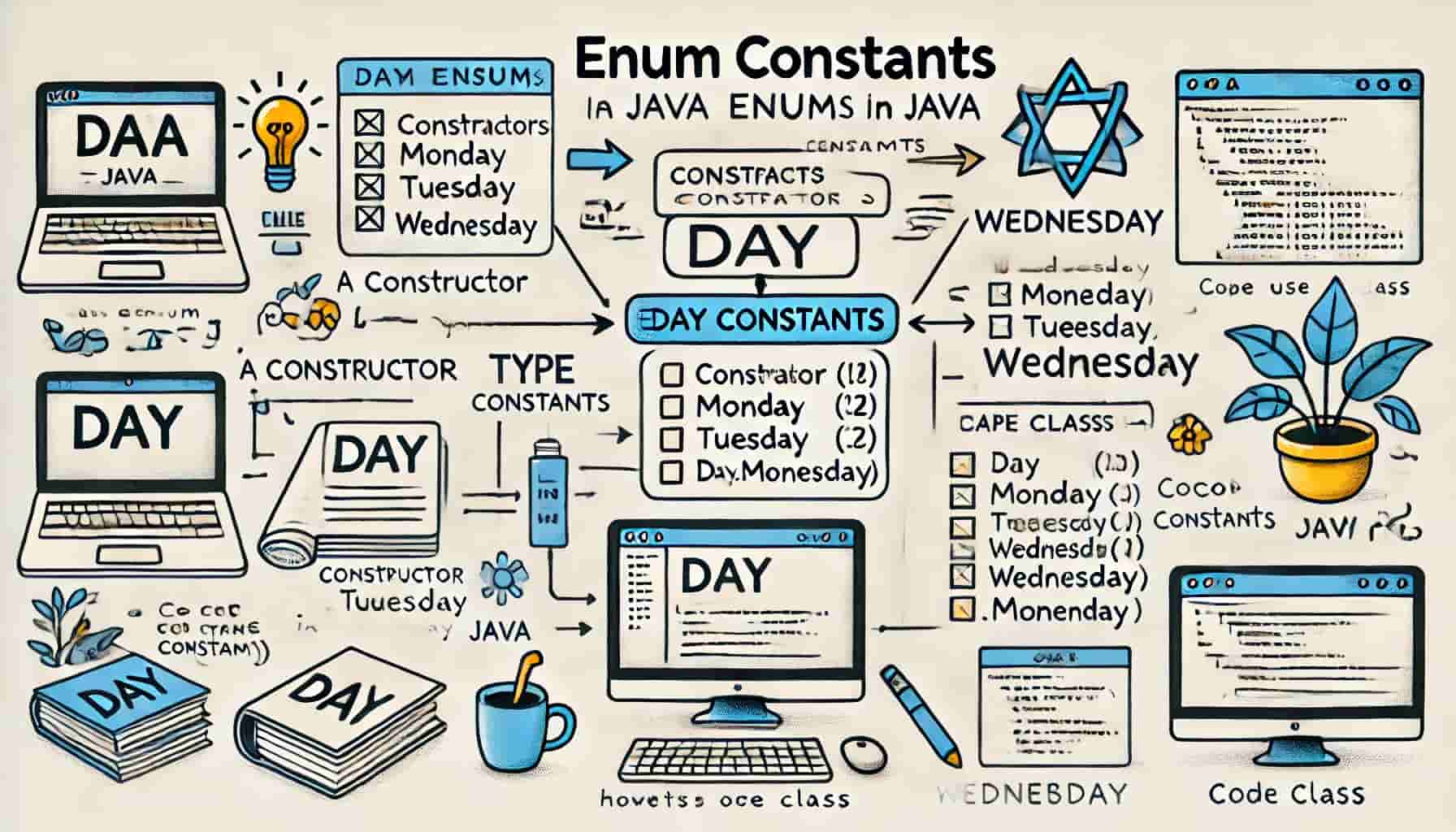 Enum constants en Java qué son Enum constants en Java qué son