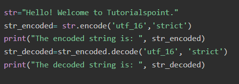 str.decode() en Python