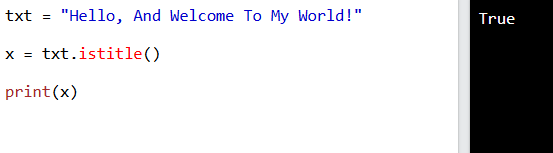¿Qué es str.istitle() en Python y cómo funciona?: aprende sobre su uso 1 str.istitle() en Python
