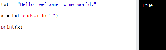 Conoce cómo str.endswith() puede ayudarte en Python 1 str.endswith() en python