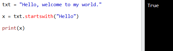 ¿Qué es startswith()?: aprende a usarlo en Python 1 startswith() en python
