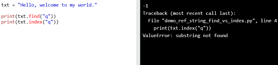 Aprende cómo buscar texto en Python usando str.find() 1 str.find()