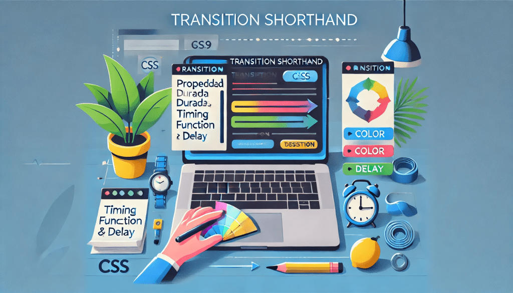 Transition shorthand en CSS: qué es y cómo usarla para optimizar las transiciones 1 Transition shorthand en CSS: qué es y cómo usarla para optimizar las transiciones