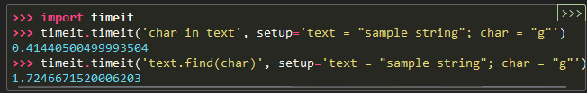 ¿Qué es import timeit y para qué puedes usarlo en Python? 1 import timeit