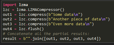 ¿Qué es import lzma en Python?: aprende a usarlo 1 import lzma en Python