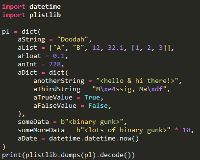 ¿Qué es import plistlib en Python y cómo usarlo? 1 import plistlib en Python
