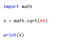La mejor forma de usar import math en Python 1 mport math en Python