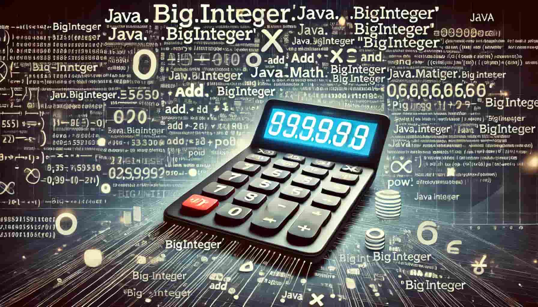java.math.BigInteger en Java qué es java.math.BigInteger en Java qué es