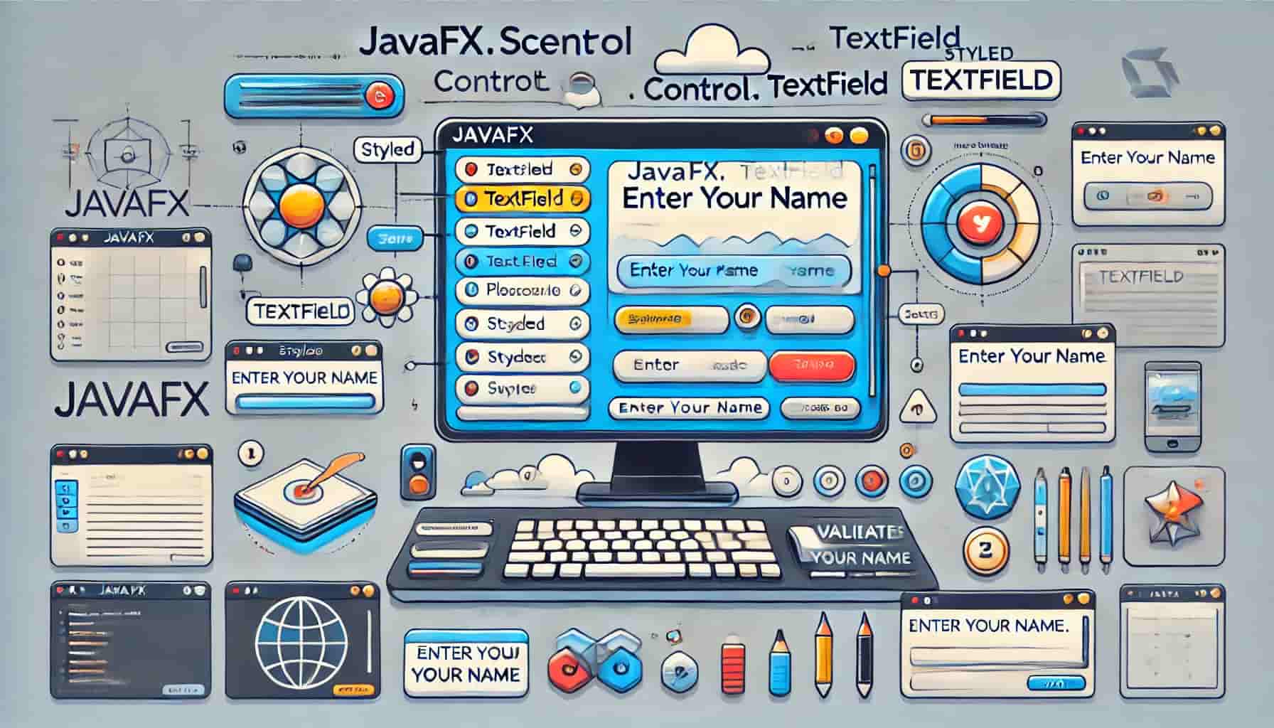 javafx.scene.control.TextField qué es javafx.scene.control.TextField qué es