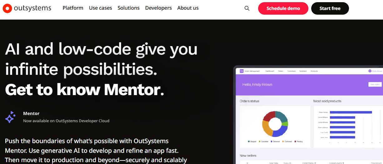 OutSystems plataforma low-code qué es OutSystems plataforma low-code qué es