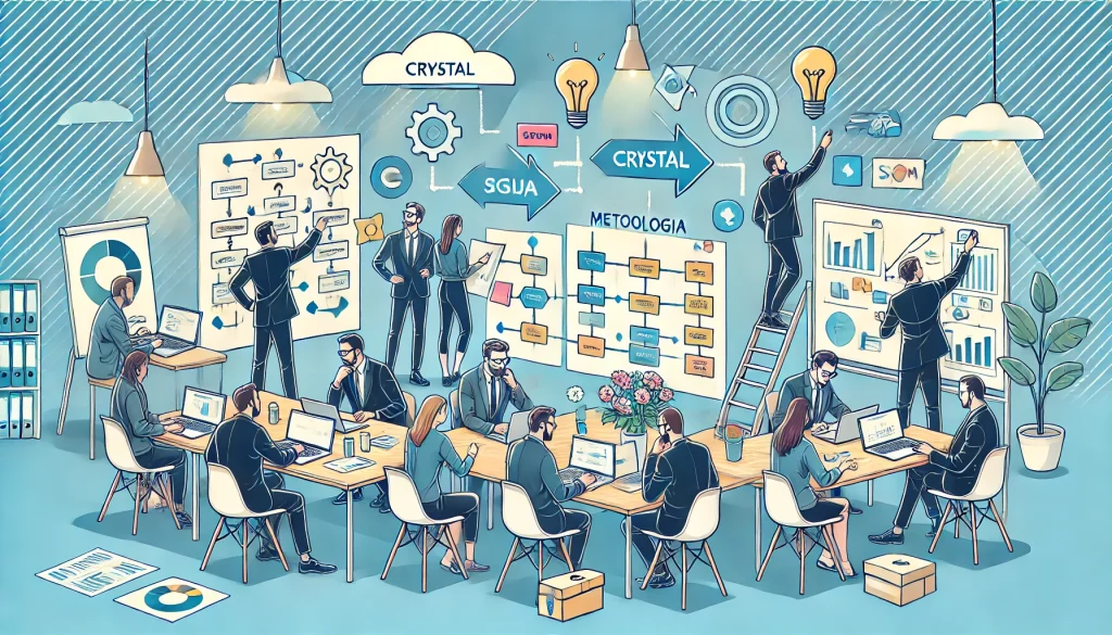 ¿En qué consiste la metodología ágil Crystal? 1 metodología ágil crystal