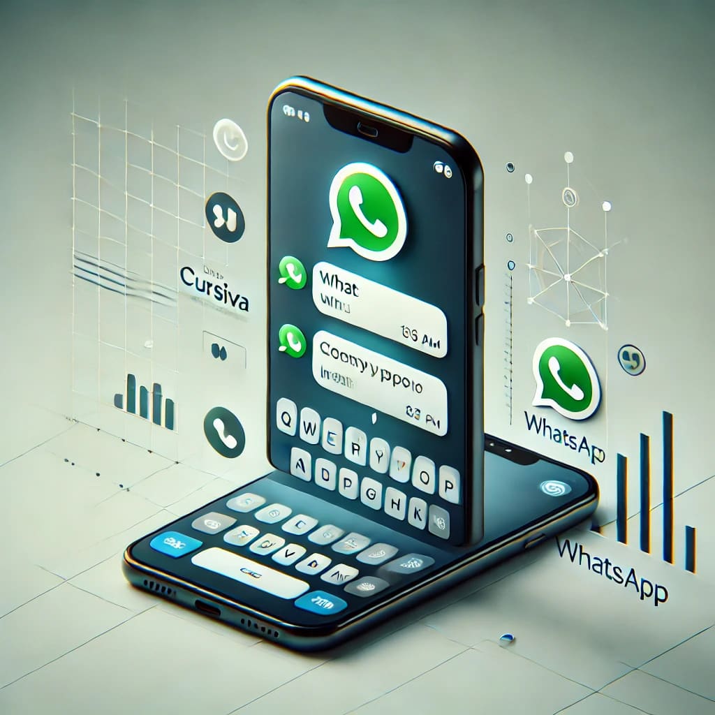 cómo poner cursiva en WhatsApp cómo poner cursiva en WhatsApp