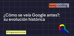 cómo se veía google antes