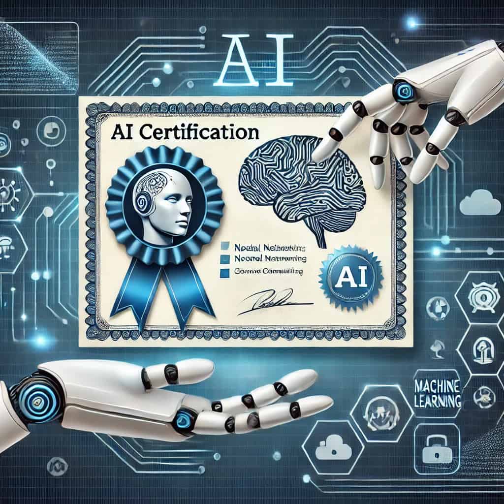 cuáles son las certificaciones IA cuáles son las certificaciones IA o certificaciones en inteligencia artificial