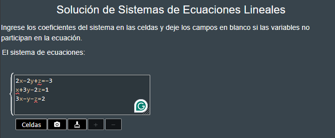 ¿Cómo resolver sistemas de ecuaciones online?: páginas que puedes usar 1 resolver sistemas de ecuaciones ej1.1
