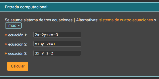 ¿Cómo resolver sistemas de ecuaciones online?: páginas que puedes usar 6 resolver sistemas de ecuaciones ej 3.1