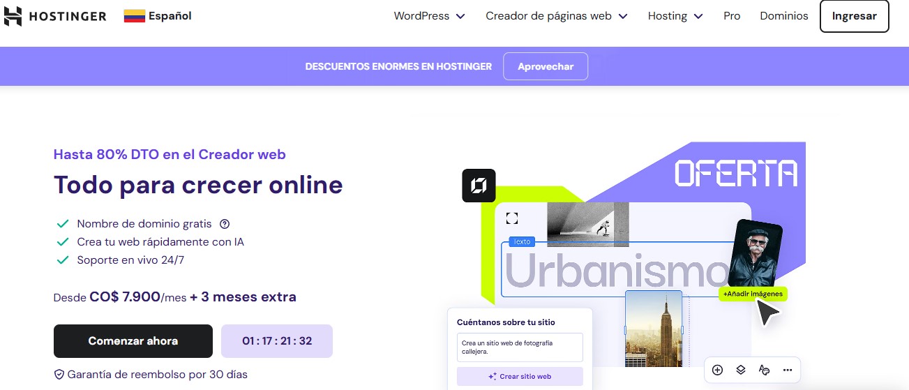 mejores IA para crear webs Hostinger mejores IA para crear webs Hostinger