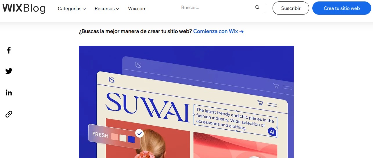 mejores IA para crear webs Wix ADI mejores IA para crear webs Wix ADI