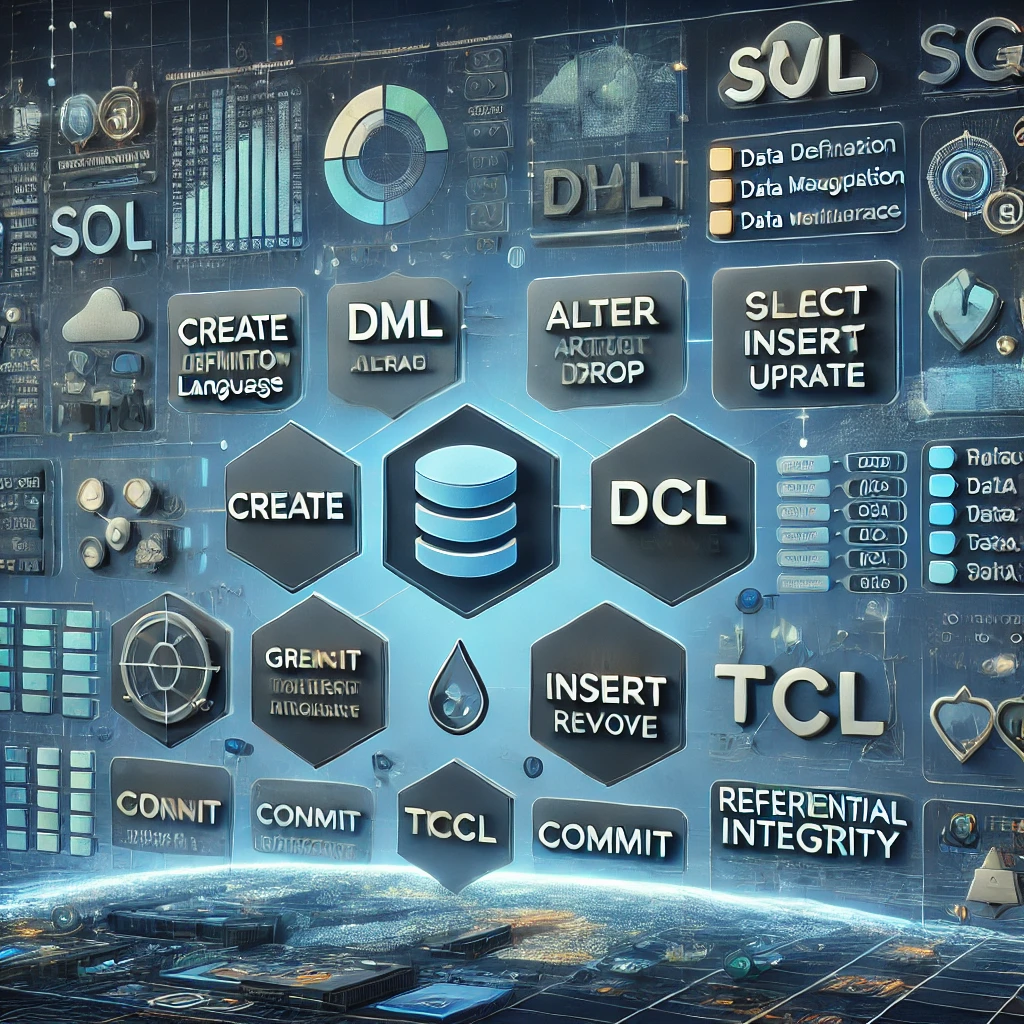 ¿Qué es DDL, DML, DCL, TCL e Integridad referencial? 1 DDL