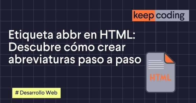 abbr en HTML