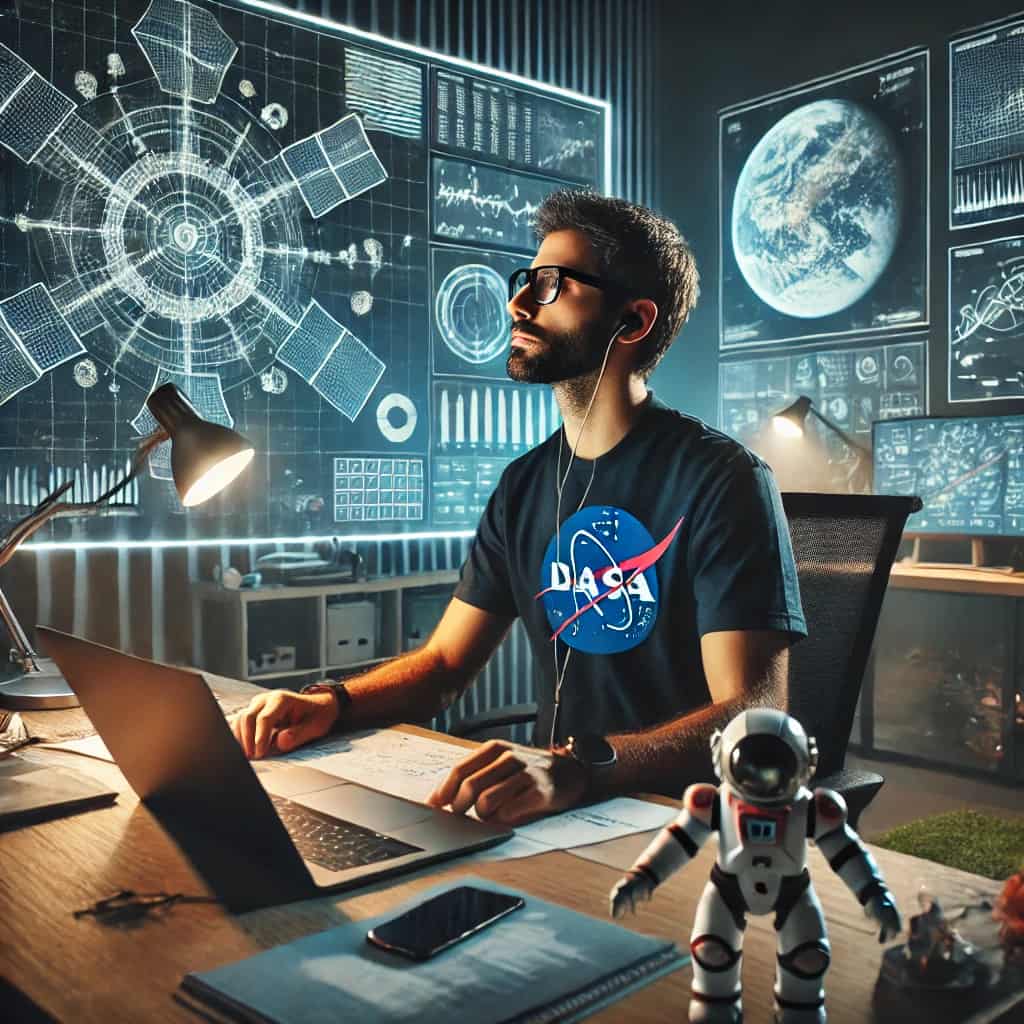 cómo convertirse en ingeniero de software de tecnología espacial