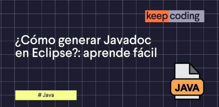 javadoc en eclipse