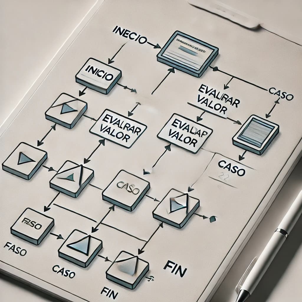 qué es el diagrama de flujo Switch Case y cómo se representa qué es el diagrama de flujo Switch Case y cómo se representa