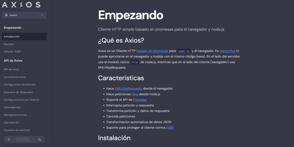 Las mejores librerías de JavaScript: Guía práctica y experiencia real 6 Axios - mejores librerías JavaScript