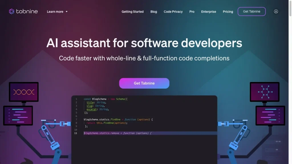 IA para programar en JavaScript - Tabnine