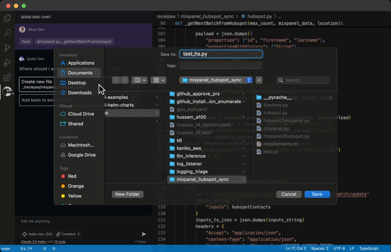 IA para programar en JavaScript - Qodo AI
