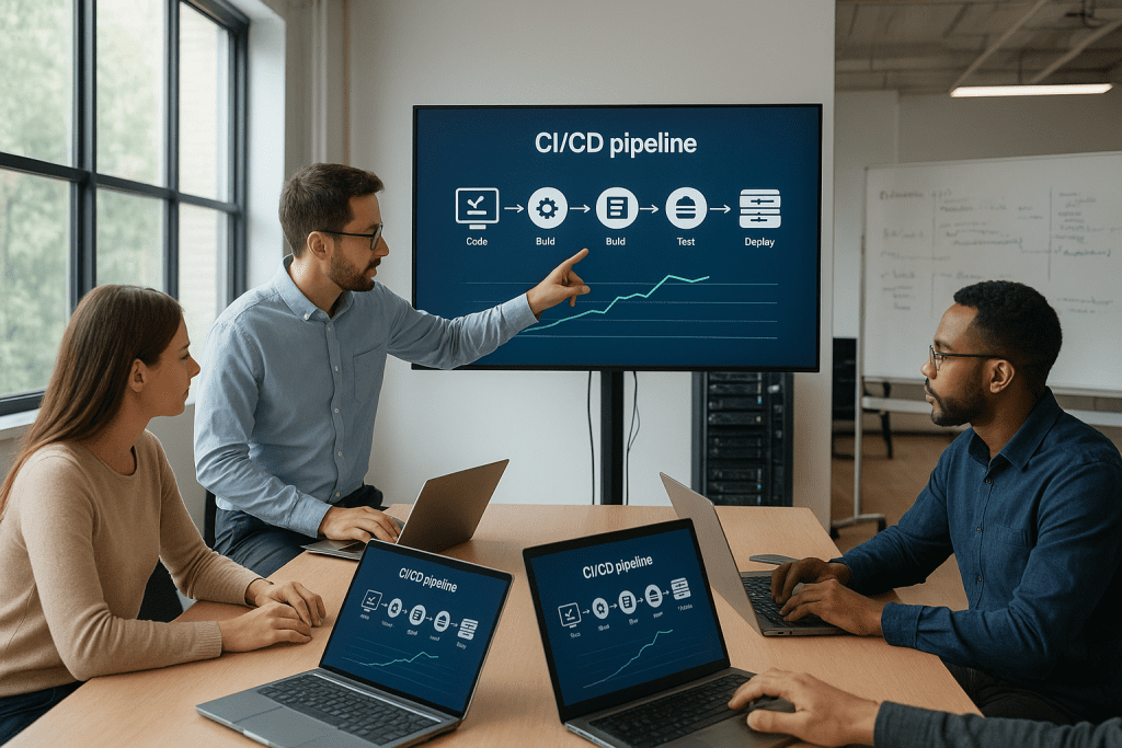 Ci cd pipeline stages