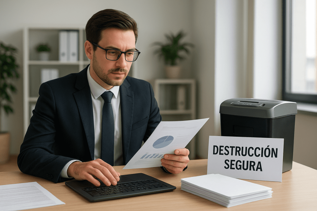 Destrucción de documentación digital en las empresas: guía esencial para un manejo seguro y eficiente 1 Destrucción de documentación digital