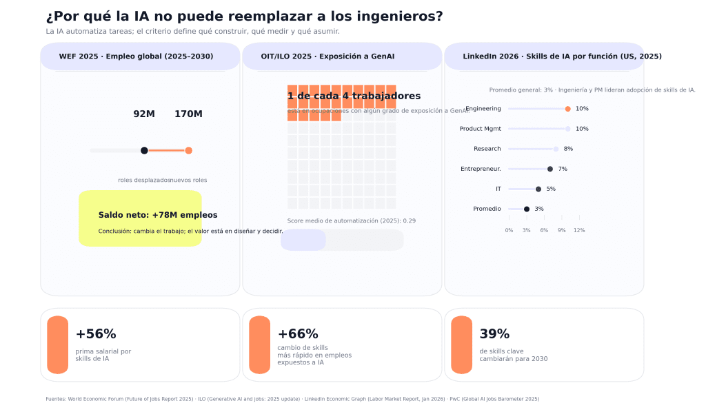 IA no puede reemplazar a los ingenieros