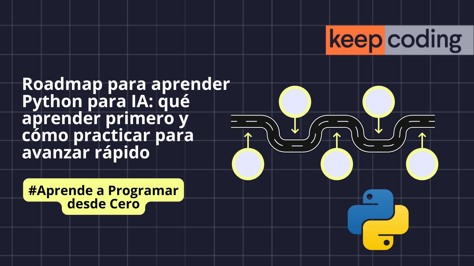 Roadmap para aprender Python para IA
